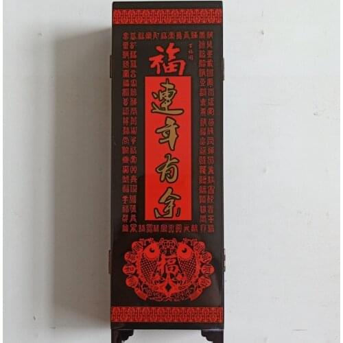 Year after year there are fish solid wood lacquer ware classical oil painting small screen collection handicraft wholesale