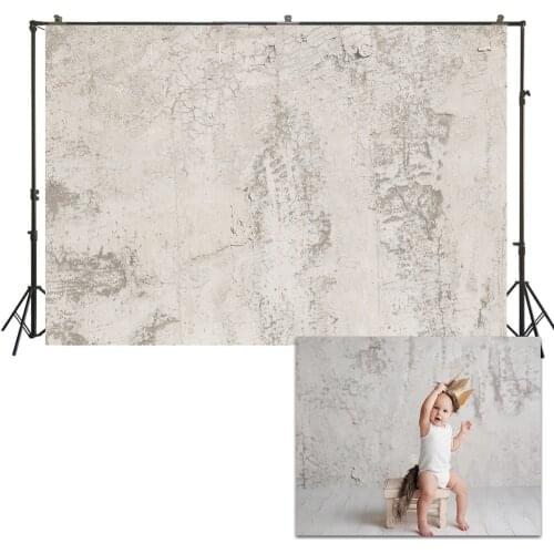 HUAYI Photo Background Newborns Baby Child Photography Backdrops Grunge Abstract Solid Brick Wall Texture Booth Backdrop US223