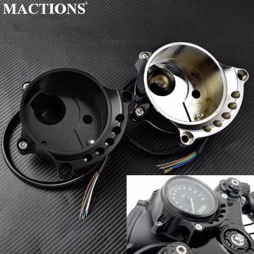 Motorcycle Instrument Mounting Cafe Speedometer Bracket For Harley Sportster 883 1200 XL 72 Iron Superlow Roadster 2008-2013