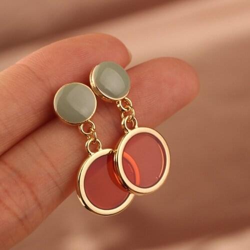 MYWINY clear earrings for women