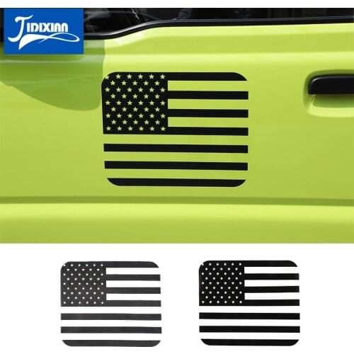 MOPAI Car Stickers for Suzuki Jimny 2007+Car Exterior Side Whole Body Decal Stickers for Suzuki Jimny 2007-2021 Accessories