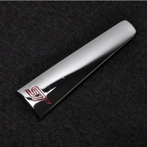 Car Inner Hand Brake Decoration Trim Handbrake Stickers ST for Ford Fiesta MK7 2009 - 2017 Ecosport 2012 - 2017 Accessories