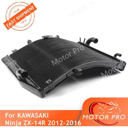 Radiator For Kawasaki Ninja ZX14R 2012 - 2016 Cooling Cooler ZX 14R ZX-14R 2013 2014 2015 water Radiator Accessories ZG1400