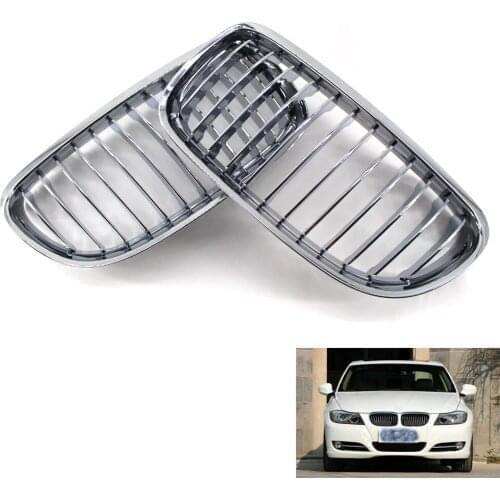 Chrome Silver Car Front Grille for BMW E90 09-11