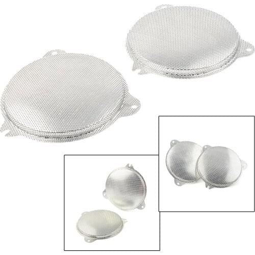 Motorcycle Front Speaker Mesh Grills Covers for Harley Electra Street Road Glide Road King FLHT/X/CU/K 2014 2015 2016 2017 2018