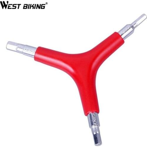 WEST BIKING Bike Allen Wrench Y Shape Cycling Internal Hexagon Hex Wrenches Keys 4mm 5mm 6mm MTB Road Bike Bicycle Repair Tools