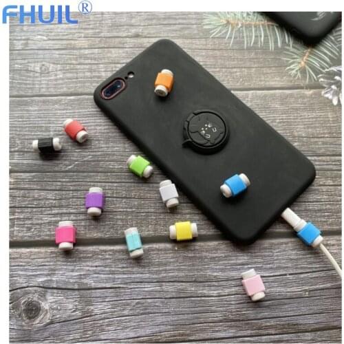 Cable Protector Data Line Cord Protective Cover Cable Winder USB Charging Organizer Cable Winder Cover For iPhone Huawei Xiaomi