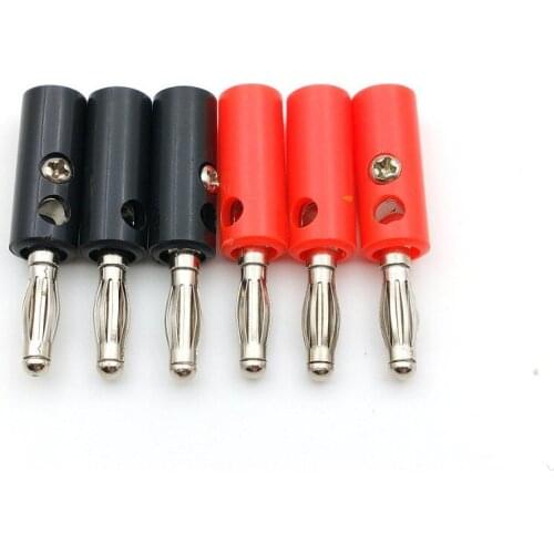 200 pcs high quality banana plug for 4mm Binding Post Speaker