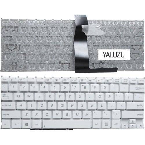 YALUZU US keyboard FOR ASUS F200 F200CA X200 X200C X200CA X200L X200LA X200M X200MA R202 R202CA R202LA white keyboard
