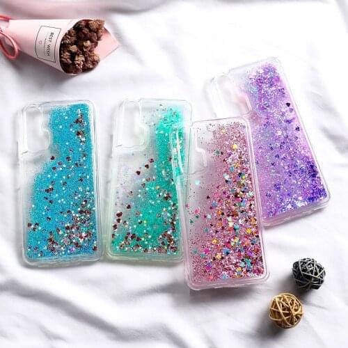 Quicksand Glitter Case For Huawei Honor 8A 10i 9X 9 10 10X Lite 20 8X 9A Nova 5T Case Liquid Cover Huawei Honor8A 10Lite Bumper