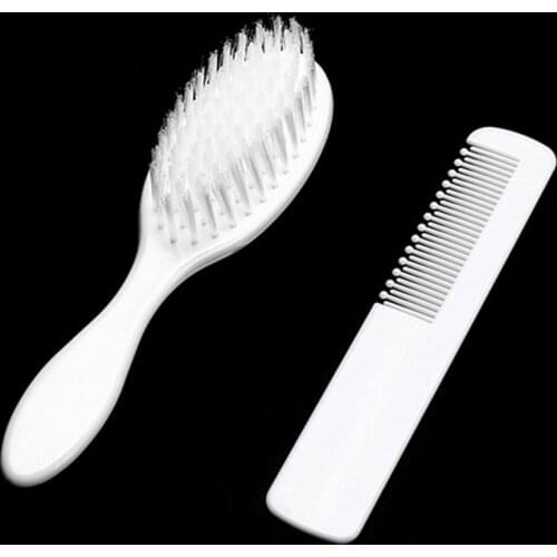 Baby Hair Brush and Comb Set for Newborns Toddlers Infant Safety Healthcare and Grooming Kit Scalp Massage Kit