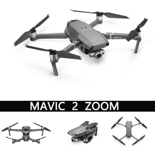 DJI Mavic 2 Zoom Camera 4K HDR Video 1"CMOS 8km Remote 31Mins Flight Time camera drone profissional Camera Included