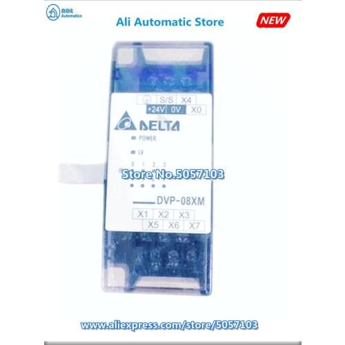 DVP08XM11N 8-Point Expansion Machine 8DI DC Power Supply New