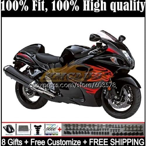 Injection For SUZUKI Hayabusa GSX-R1300 08 09 10 11 12 13 21CL.53 GSXR1300 CC 2014 2015 2016 2017 2018 2019 Fairing Gloss black