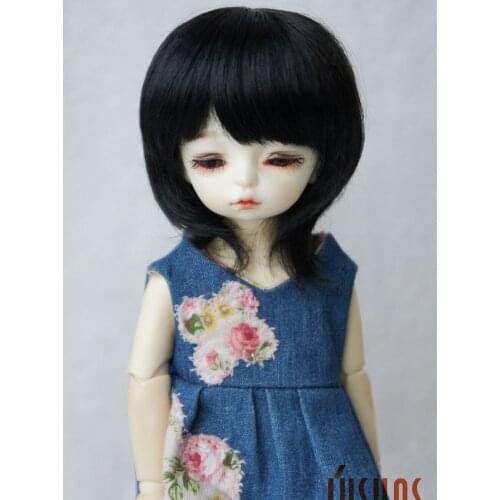 JD025 1/6 1/4 1/3 Fashion Short Cut Doll Wig in Size 6-7inch 7-8inch 8-9inch Synthetic Mohair BJD Wig Doll Accessories