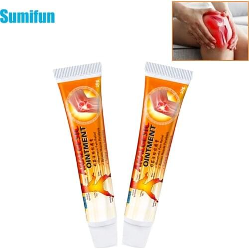 1/2Pcs Sumifun Analgesic Ointment Joint Back Knee Pain Relief Cream Lumbar Arthritis Medical Herbal Plaster Skin Care P1150
