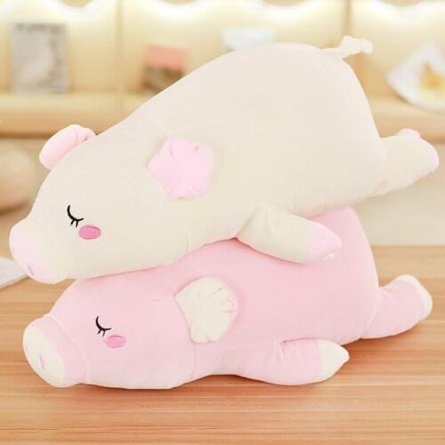 35-90cm Soft Piggy Plushies Stuffed Animals Pig Doll Sleeping Pillow Anime Plushie Birthday Present for Girlfriend