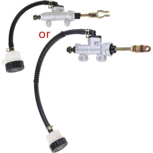 N0HF Brake Hydraulic Pump Motorcycle Universal Rear Foot Master Cylinder Pump For Suzuki Kawasaki