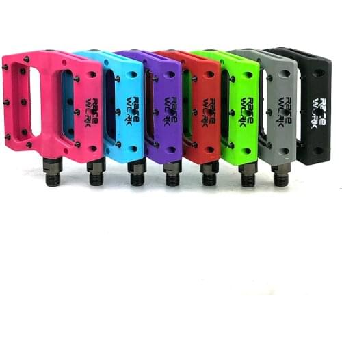 Bigfoot road bike bearing Pedales BicicletaRACEWORK concise composite flat mountain bike road bike pedal nylon fiber