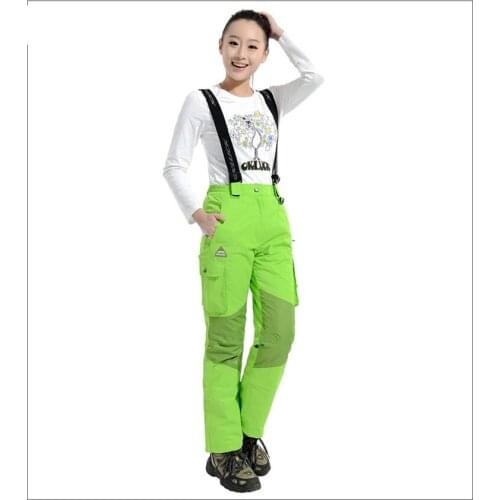 TWTOPSE Women Snowboarding Skiing Snow Pants Waterproof Winter Windproof Warm Sports Pants Thermal Hiking Skate Trousers 2019