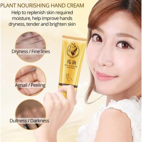 Horse Oil Repair Hand Cream Anti-Aging Winter Anti-crack Whitening Hand lotion Nourishing Care Cream Skin Care hand cream