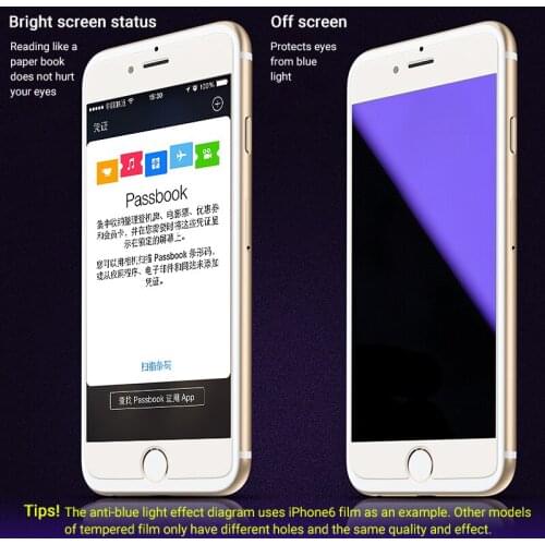 Full Cover Scratch Proof Protective Glass Safety Glass Screen Protector for iPhone 6 6S 7 8 Plus X XR XS 11 Pro MAX