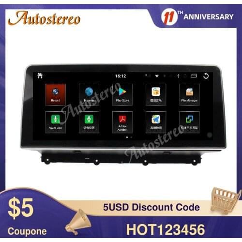 12.3 Android 10 8G+128 For BMW X3 X4 F25 F26 2011-2017 CIC NBT Car GPS Navigation Headunit Radio Tape Recorder Multimedia Player