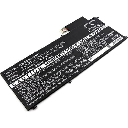 CS 3650mAh/41.61Wh battery for HP 12-A001DX,Spectre 12-a000 x2,Spectre X2,Spectre X2 12",Spectre x2 12-a000,N5S20UA