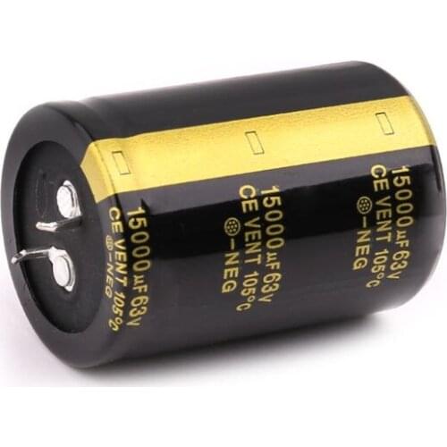 63V 15000uF Aluminum Electrolytic Capacitor Amplifier Filter Capacitors Volume 35x50
