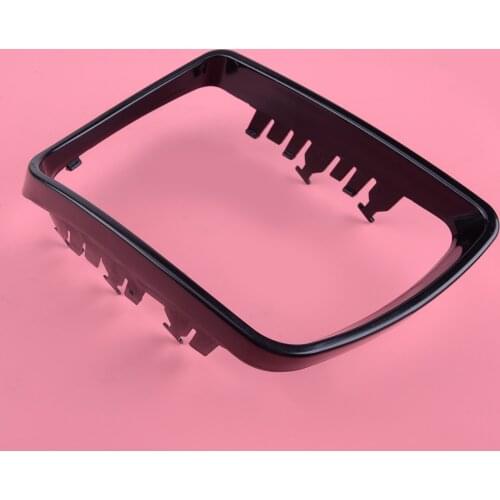 CITALL Plastic Car Left Door Wing Mirror Cover Cap Trim Ring fit for BMW E53 X5 2000 2001 2002 2003 2004 2005 2006