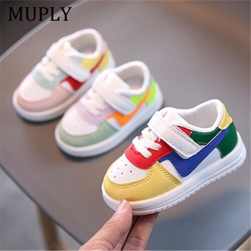 Baby Shoes Toddler Girls Boys Sports Shoes For Children Girls Baby Leather Flats Kids Sneakers Fashion Casual Infant Soft Shoes