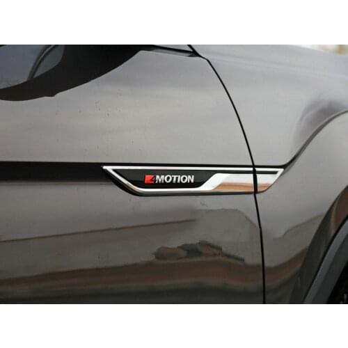 For Volkswagen Atlas 2017- 2019 Chrome Side Door Body Air Vent Fender Cover Trim