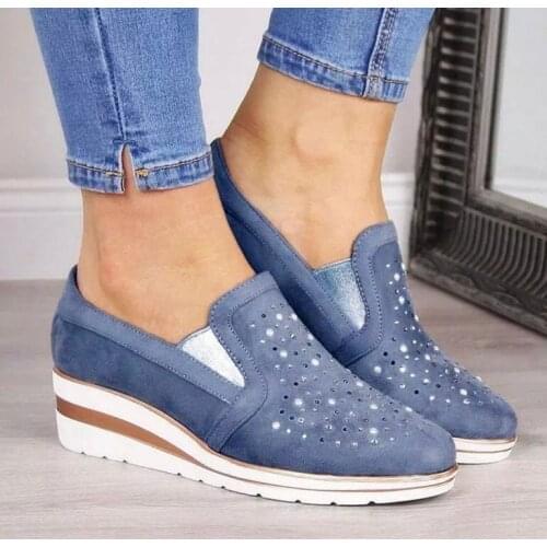 Fashion womens heeled shoes large size