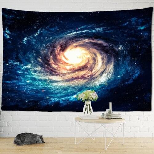 Star Universe Tapestry Wall Hanging Hippie Retro Bohemian Mandala Psychedelic Mysterious Witchcraft Art Home Decor
