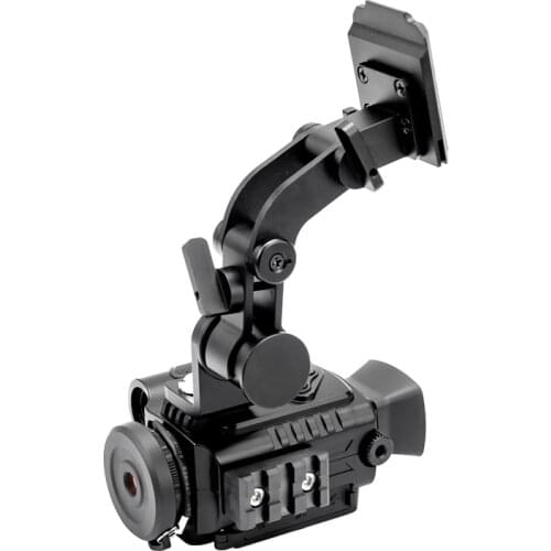 P4-0018 Metal Mount for Helmet Fast Mich Black and Stable for Outdoor Surveillance Hunting