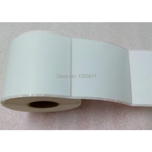 Blank Thermal Label Sticker 100 x 100 mm 500 Pieces Direct Print For Ebay Shipping Label Waterpoor Accept Custom Order