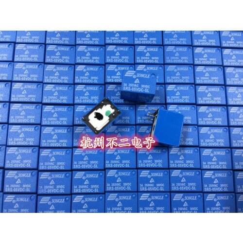 Relay SRS-05VDC-SL a set of conversion 6 feet 3A250VAC for HRS1H-S-DC5V