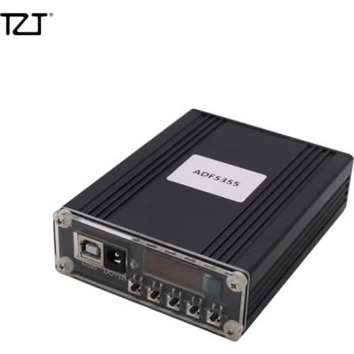 TZT RF Signal Generator RF Frequency Generator Module with OLED Display ADF5355