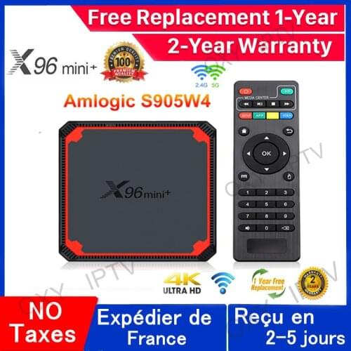 X96Mini Plus iptv box 1GB 8GB 2GB 16GB Amlogic S905W4 android 9.0 tv box support smart tv X96mini Plus smart ip tv set top box