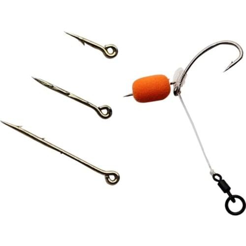 20PCS Carp Fishing Tail Shovel Accessories Carp Bait Pop Pop Boilies Hair Pin Drill Method Feeder Fishing Tackle Tool