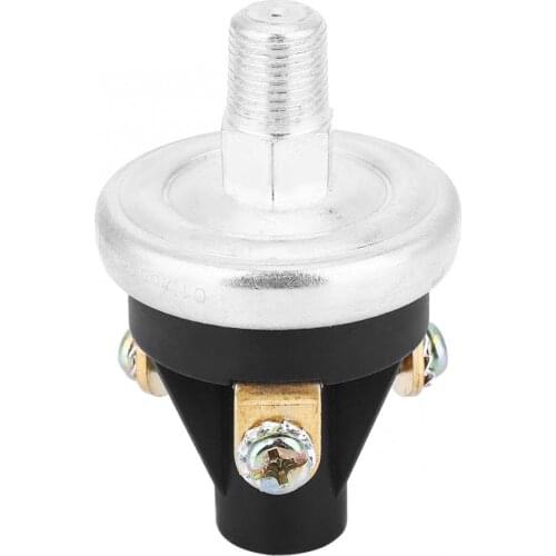 309-0641-03 Three-wire Output Switch 6-24V Low Oil Pressure Alarm Switch 1 / 8-27 NPT Thread Closed N-C-0 open