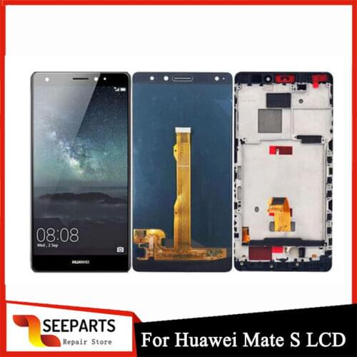 5.5For Huawei Mate S LCD Display Touch Screen Digitizer Assembly With Frame CRR-UL00 CRR-UL20 Replacement For huawei mate S lcd