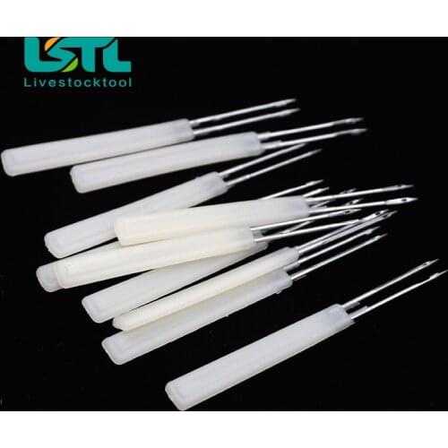 50 Pcs Chicken with Double Thorn Acne Needle Birds Smallpox Vaccine Pigeon Poultry Immune Sting of Chickens and Ducks Goose