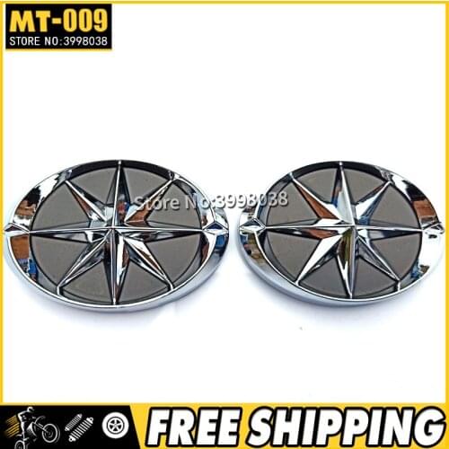 For Yamaha V-Star 1100 1300 Royal Star V-MAX 1200 1700 Motorcycle Fuel Gas Tank Emblem Fairing Decal Sticker 3D Motorbike Badge