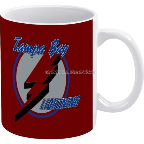 Lightning Tampa Bay Coffee Mugs Custom Cup Personalized Mug Tea Cup Hot Drink Cup Creative Drinkware Gifts City