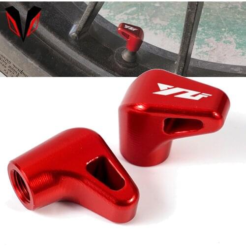 Logo YZF Motorcycle Tire Valve Air Port Stem Cap Cover Plug CNC Aluminum Accessories for Yamaha YZF R3 R25 R6 R1 Latest