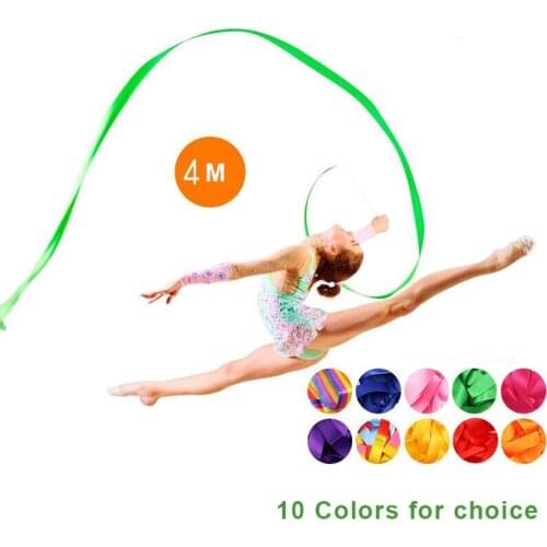 2 pcs 4m Dance Gymnastics Art Ribbon