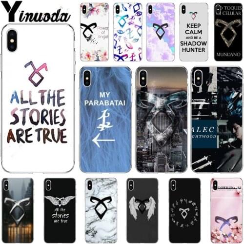 MaiYaCa shadow hunters Phone Case fundas coque for iPhone 8 7 XS MAX cover for iPhone XR 11 11pro promax