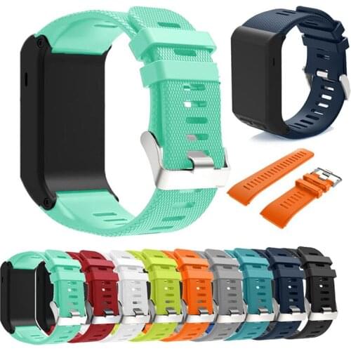Fashion Sport Silicone Wristband Watch Band Strap for Garmin Vivoactive HR