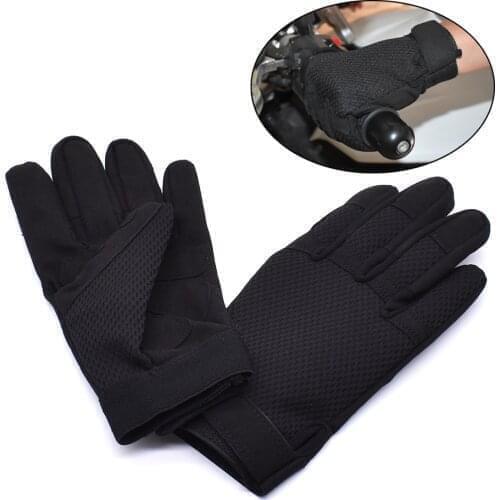 Motorcycle Gloves Full Finger Leather Outdoor Motocross Motorbike Gloves For Honda VFR800 VTR1000F CBR125R CBR300 R F FA CBR500R